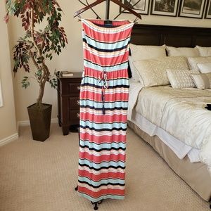 3/$15 Cynthia Rowley Tube Top Maxi Dress Size S